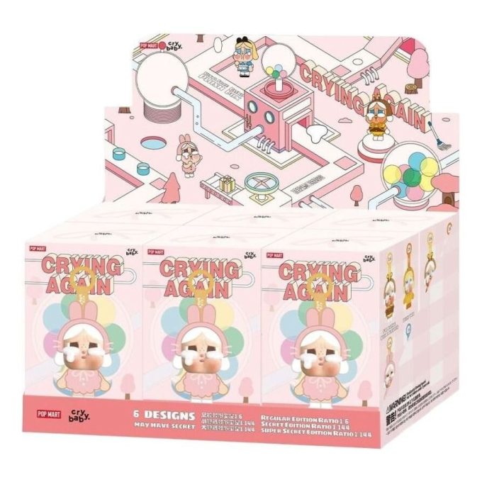 Crybaby Crying Again Pendant Sealed Case (6 Blind Boxes)