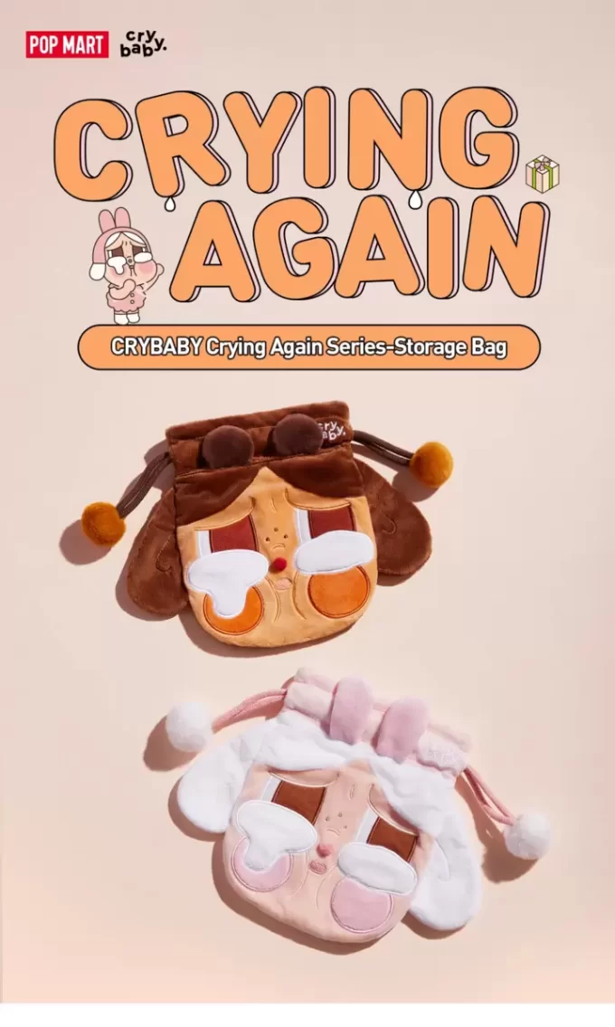CRYBABY Crying Again Series-Storage Bag CRYBABY Crying Again Series-Storage Bag