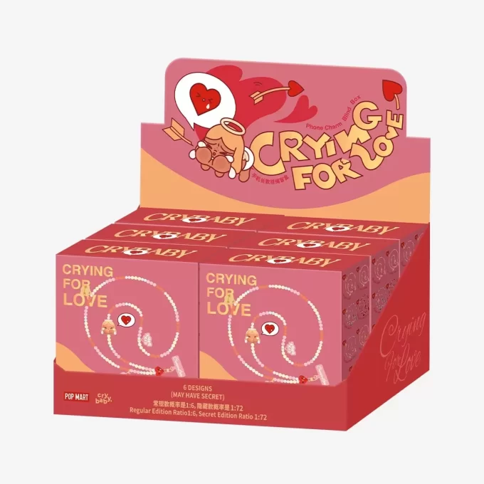 CRYBABY Crying For Love Series-Phone Charm Blind Box