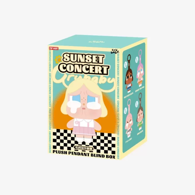CRYBABY Sunset Concert Series-Plush Pendant Blind Box CRYBABY Sunset Concert Series-Plush Pendant Blind Box