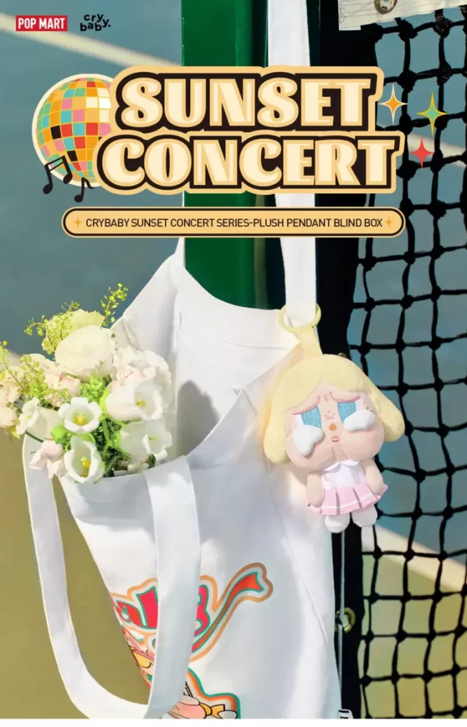 CRYBABY Sunset Concert Series-Plush Pendant Blind Box CRYBABY Sunset Concert Series-Plush Pendant Blind Box