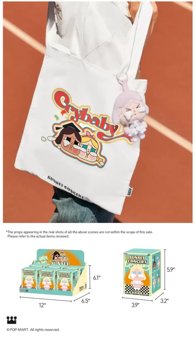 CRYBABY Sunset Concert Series-Plush Pendant Blind Box CRYBABY Sunset Concert Series-Plush Pendant Blind Box