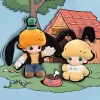 DIMOO WORLD × DISNEY Series-Vinyl Plush Keychain Blind Box