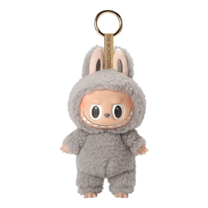 Labubu 1.0 Tasty Macarons Pendant “Sesame Bean”