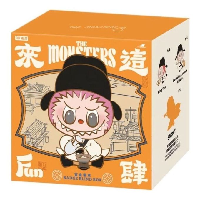 Labubu Let”s Have Fun Together Badge Sealed Case (1 Blind Box)