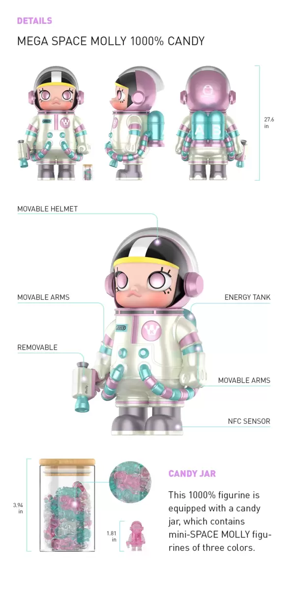 MEGA COLLECTION 1000% SPACE MOLLY Candy MEGA COLLECTION 1000% SPACE MOLLY Candy