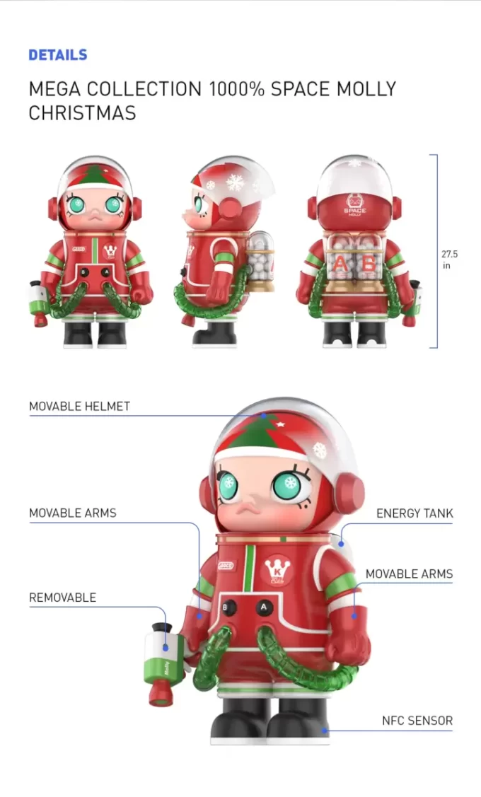 MEGA COLLECTION 1000% SPACE MOLLY Christmas MEGA COLLECTION 1000% SPACE MOLLY Christmas