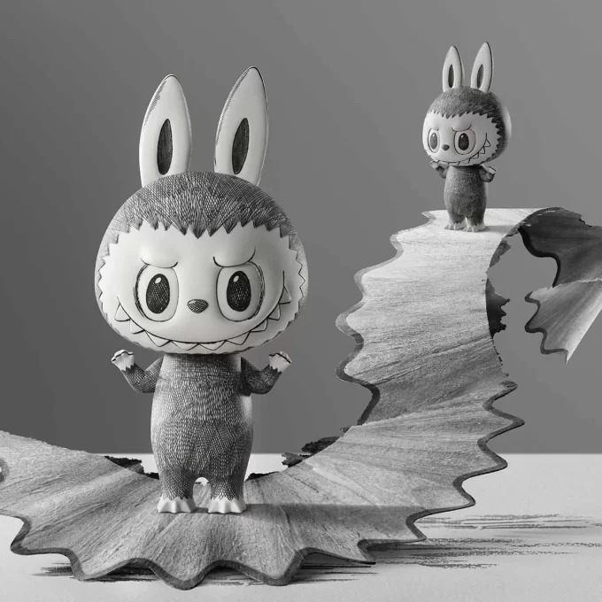 MEGA LABUBU 400% Sketch MEGA LABUBU 400% Sketch