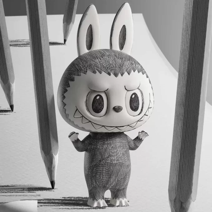 MEGA LABUBU 400% Sketch MEGA LABUBU 400% Sketch