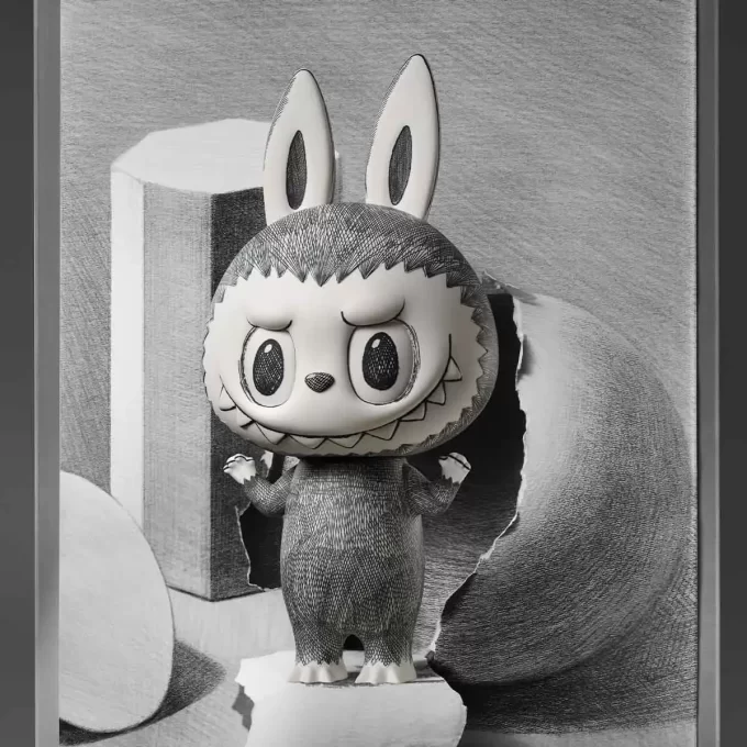 MEGA LABUBU 400% Sketch MEGA LABUBU 400% Sketch