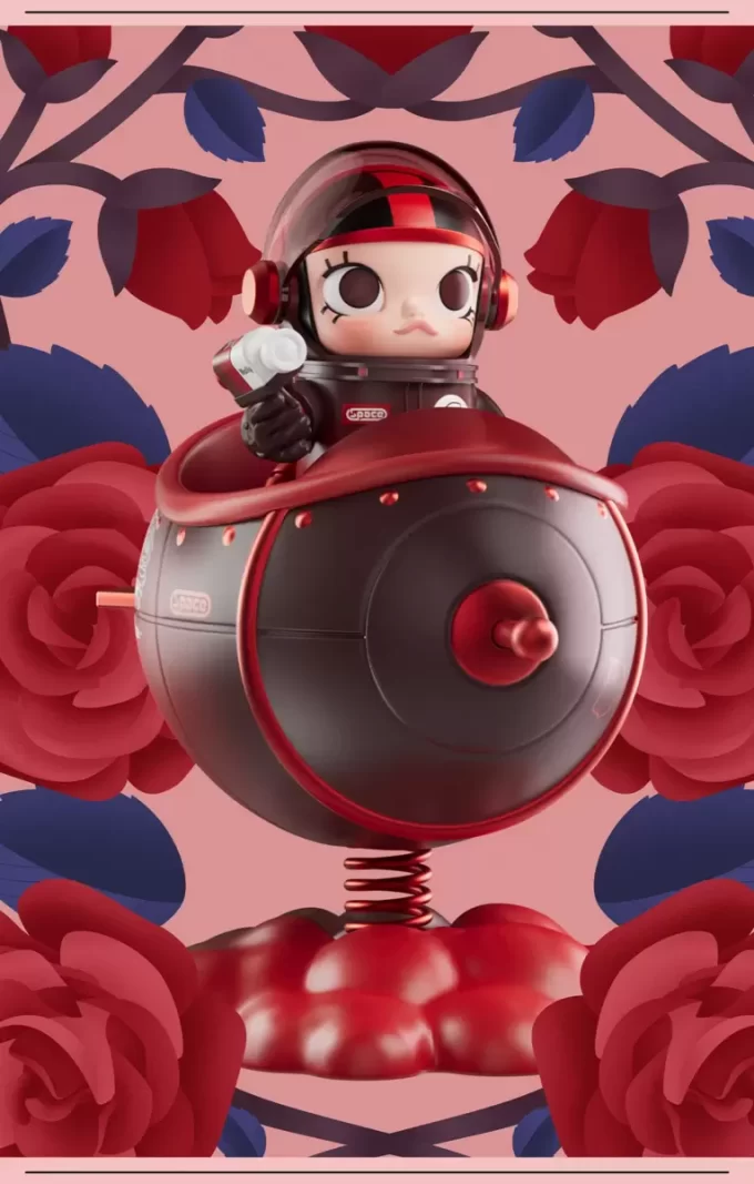MEGA SPACE MOLLY 100% Blooming Series-Rose