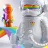 MEGA SPACE MOLLY 400% Rainbow