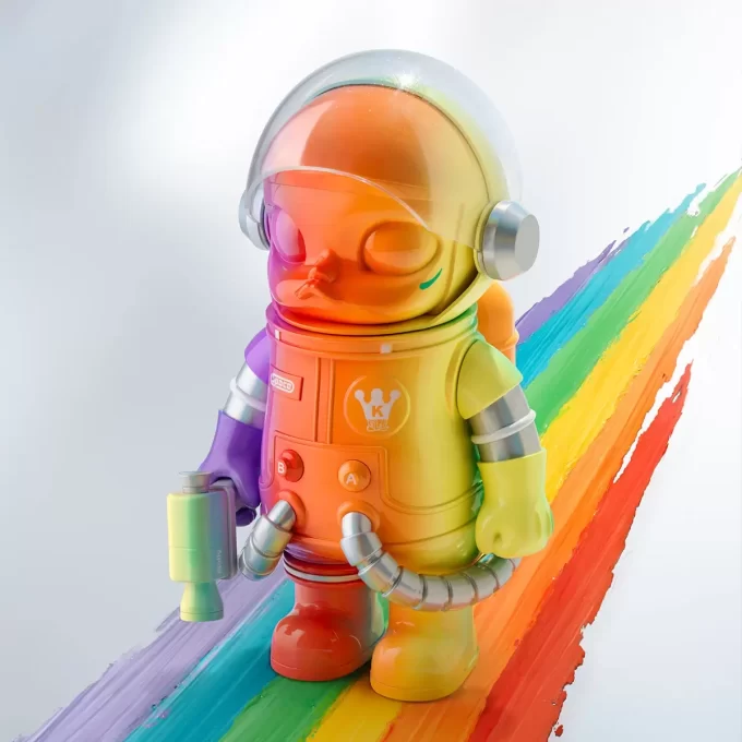 MEGA SPACE MOLLY 400% Rainbow