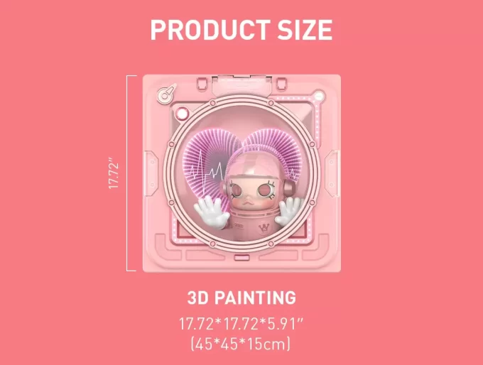 MEGA SPACE MOLLY SMITTEN LOVE《IN SPACE》3D Painting