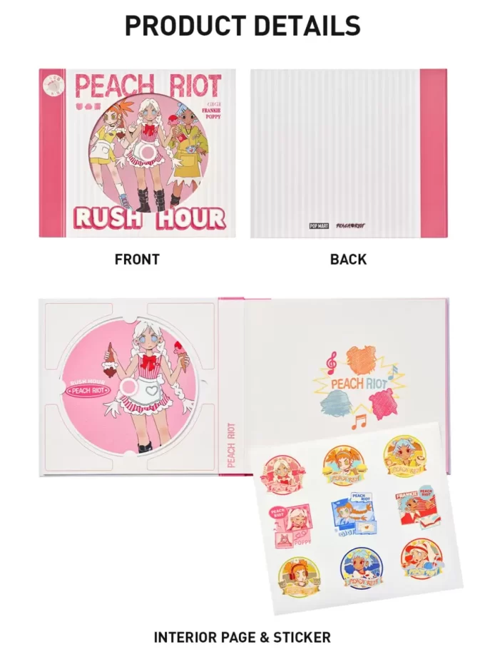 Peach Riot Rush Hour Series-Notebook