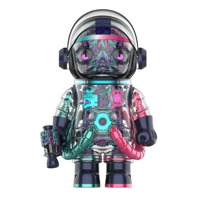 Pop Mart x CLOT Mega Space Molly Magenta Alinegra 400%