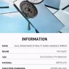 SKULLPANDA Image Of Reality Series-Handheld Mirror