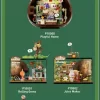 THE MONSTERS Forest Secret Base Series Blocks