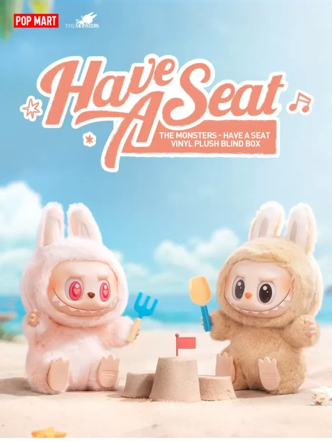 THE MONSTERS – Have A Seat Vinyl Plush Blind Box