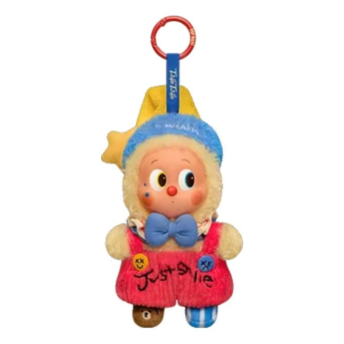 Why So Serious Series Vinyl Plush Pendant “Rainbow Doodled Rainbow Jelly Bean”
