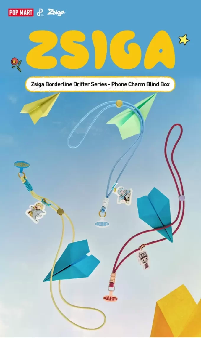 Zsiga Borderline Drifter Series-Phone Charm Blind Box Zsiga Borderline Drifter Series-Phone Charm Blind Box